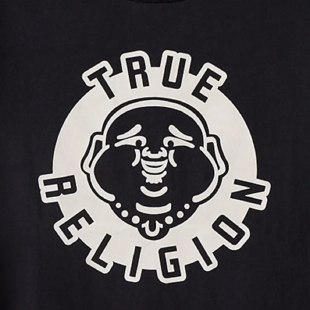 True Religion Felt Buddha Face‎ T-shirt